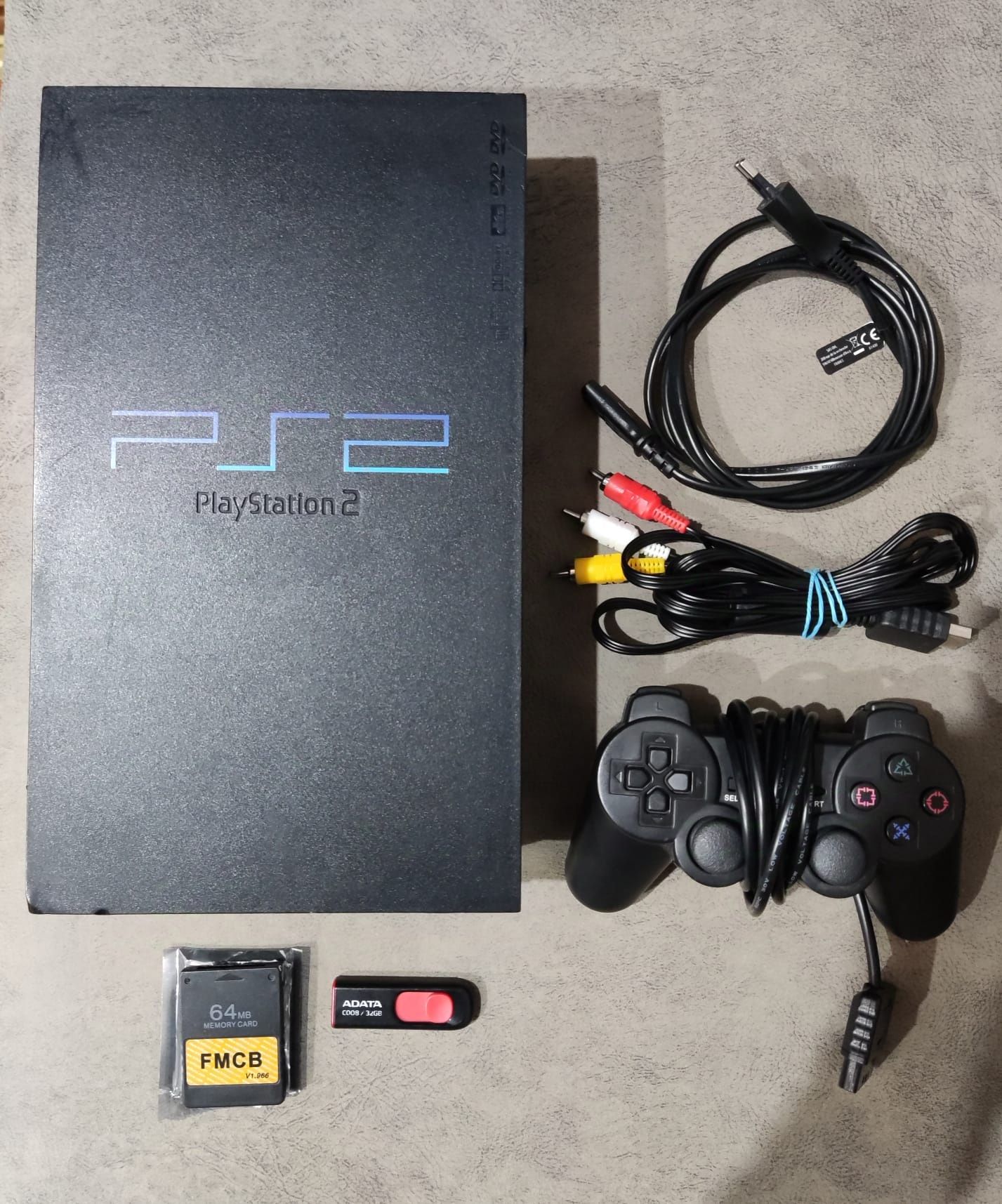 Consola PlayStation 2 Fat Made in Japan modata
