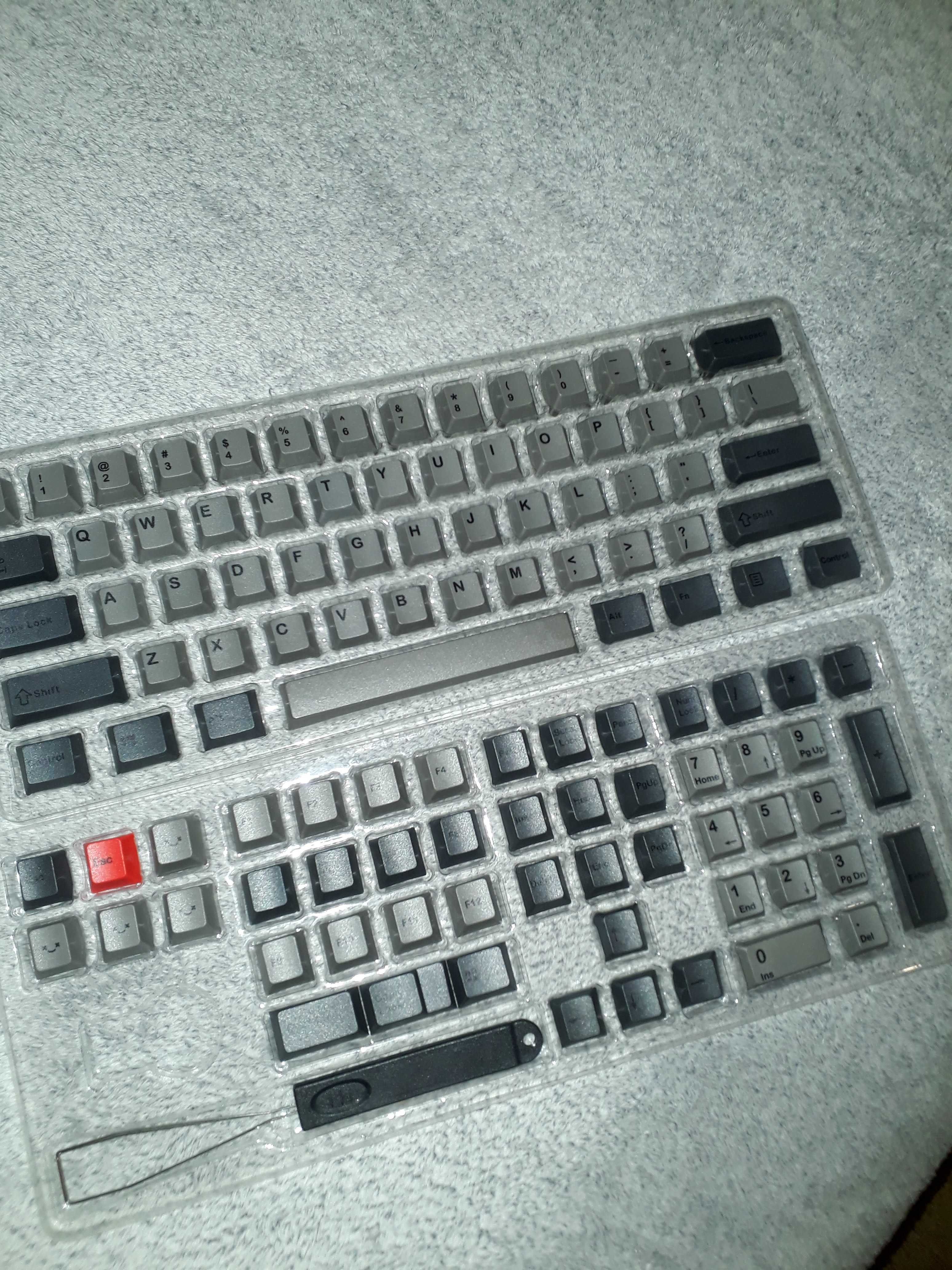 PBT keycaps for mechanical keyboard (Капачки за механична клавиатура)