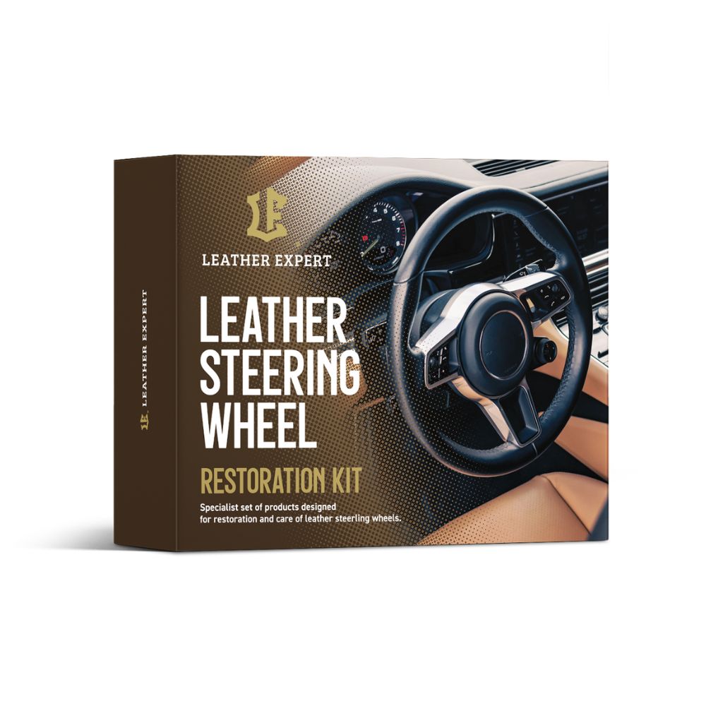 комплект за възстановяване на сив кожен волан leather expert ...
