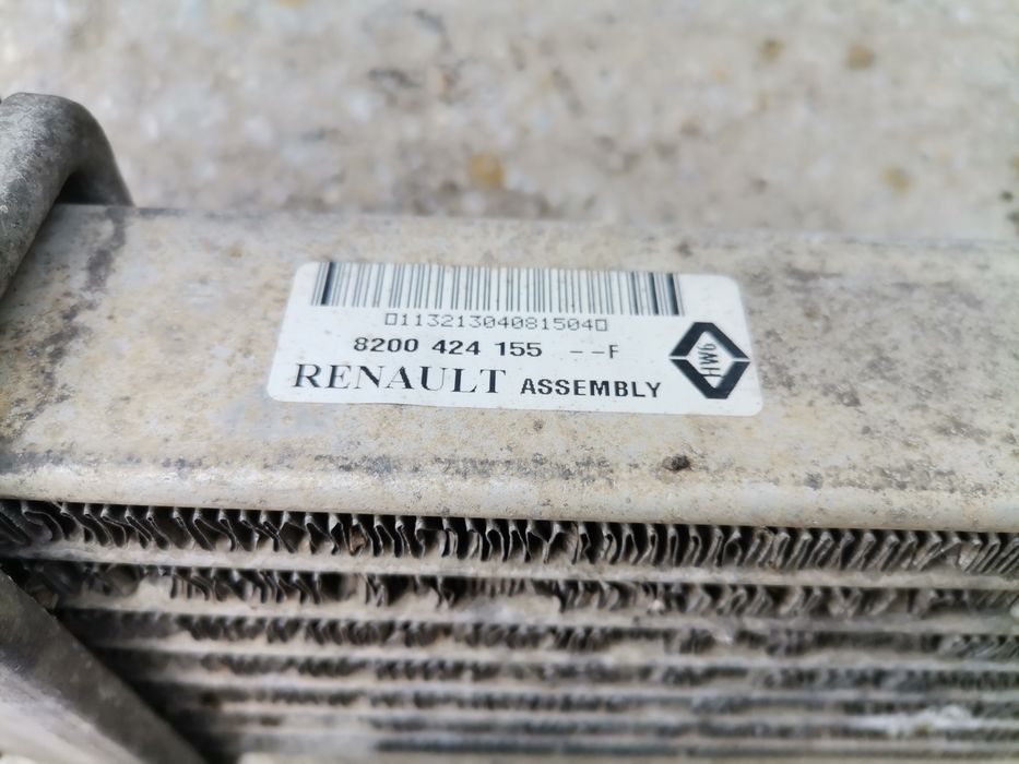 Interculer. Radiator apa . Radiator ac. Gmw Logan 1.5 dci euro 4