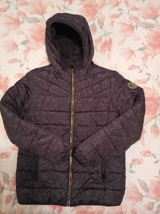 Зимно яке за момче, двулицево, ръст 140см