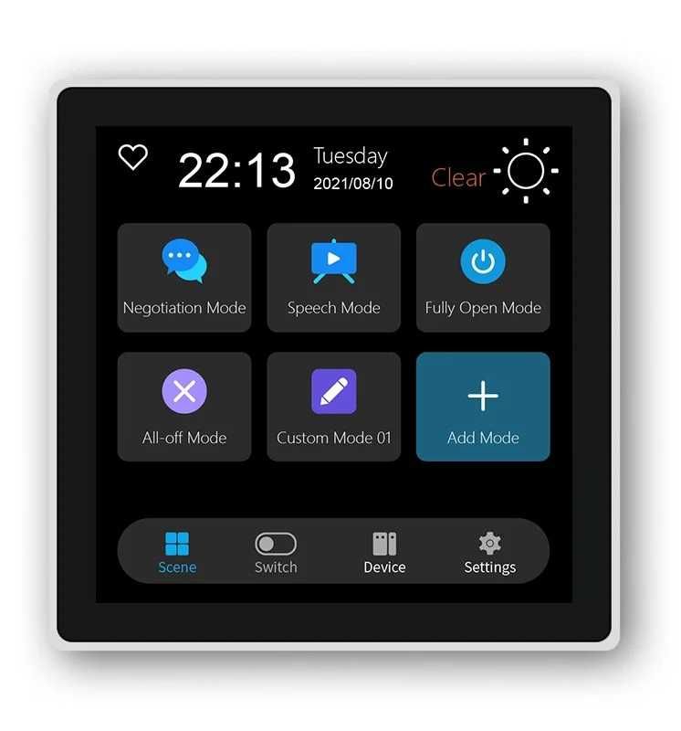 Tuya T3E Zigbee Смарт Ключ & Контролен Панел за Сцени | 3 изхода