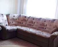 Угловой диван с большим креслом