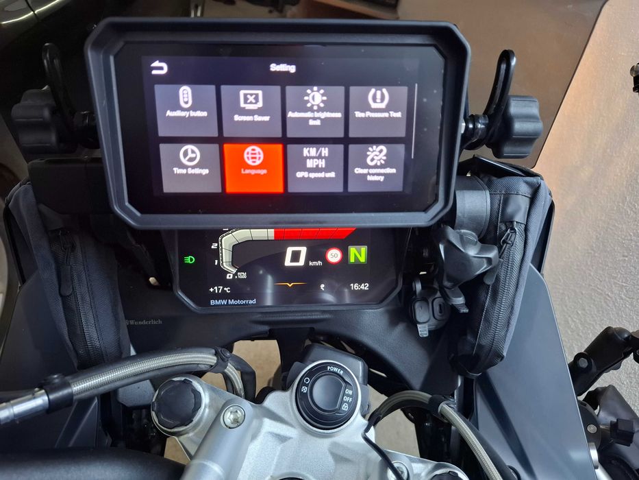 BMW Car Play/Android Autо GPS навигация за мотоциклет 6"  (инча}, Нова