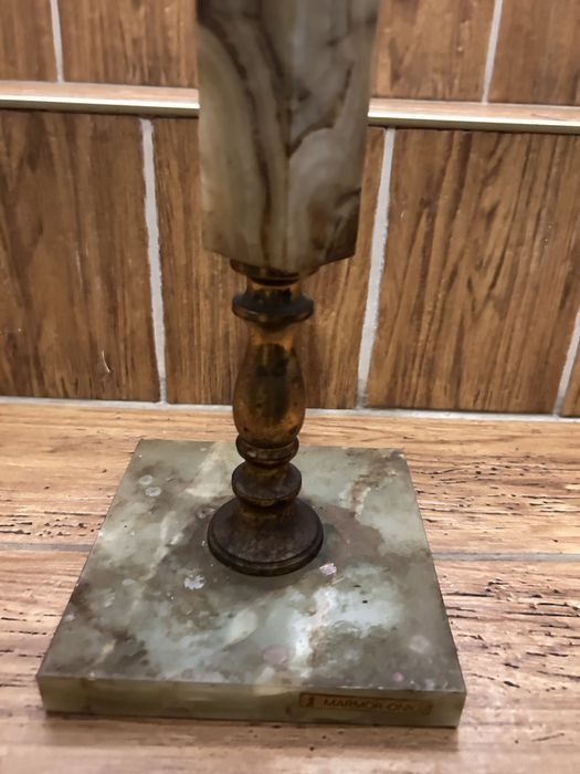 Suport luminare marmura