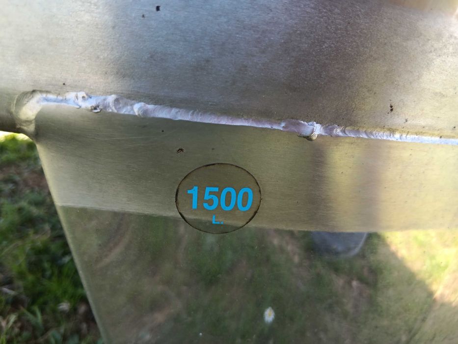 Съдове за вино и спиртни напитки 1500 литра
