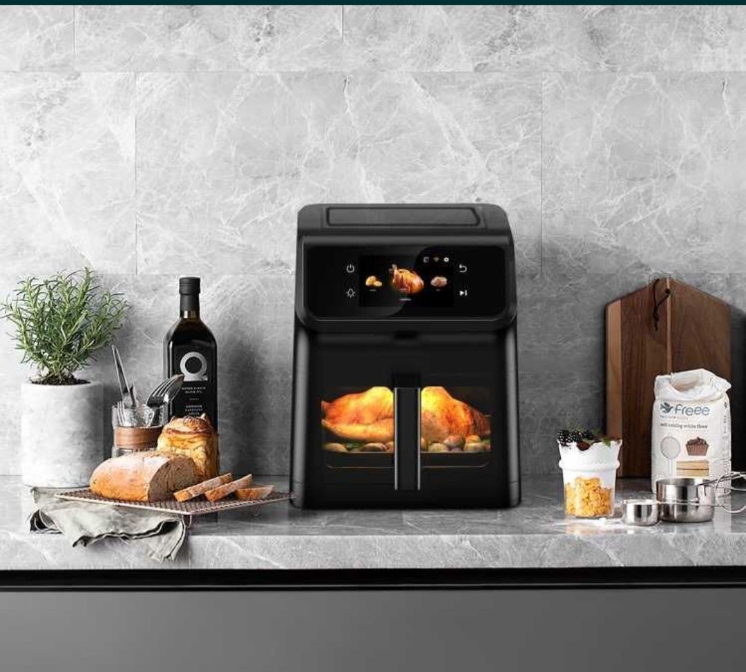 Аэрогриль Hofmann Smart Air Fryer SAF1812TSBK/HF