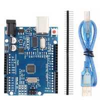 Arduino UNO R3 Development Board ATmega328 микроконтролер, с кабел