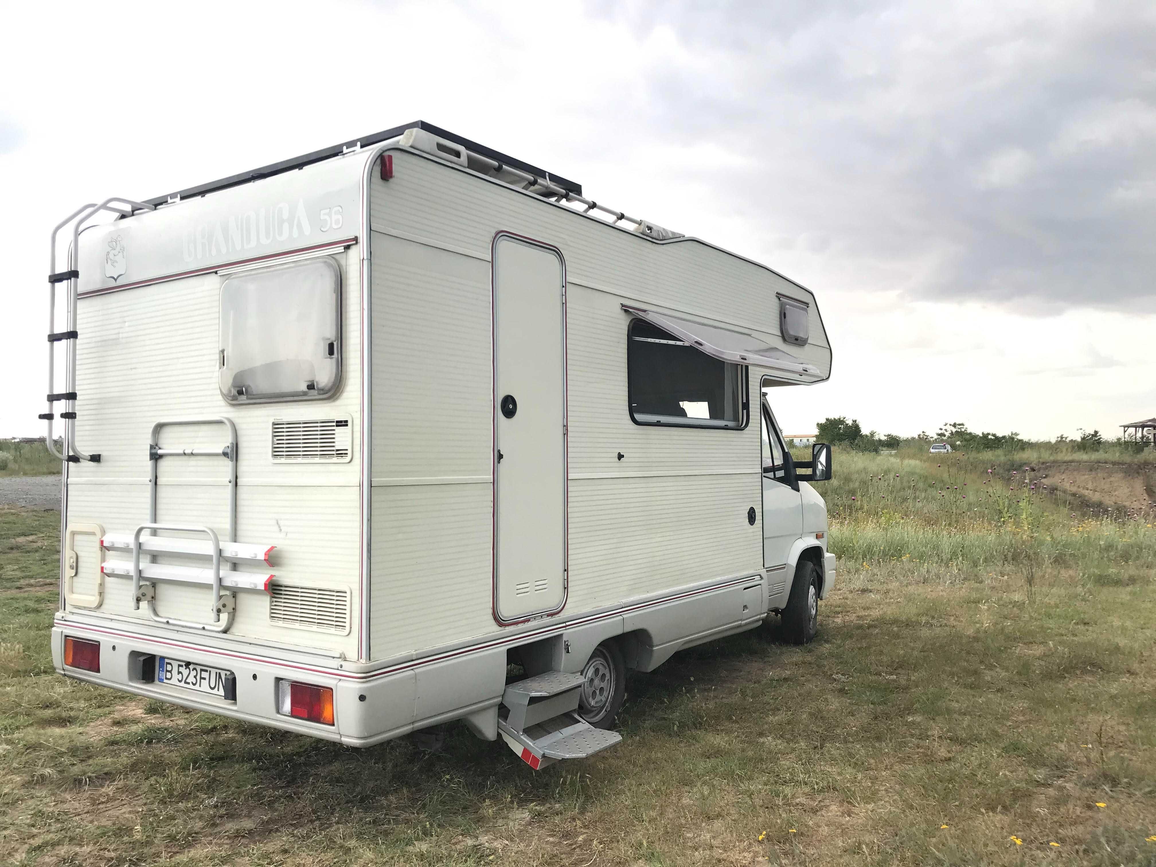 Autorulota Fiat Ducato 290 MAX, 1991, 180000 km, 5 locuri de dormit