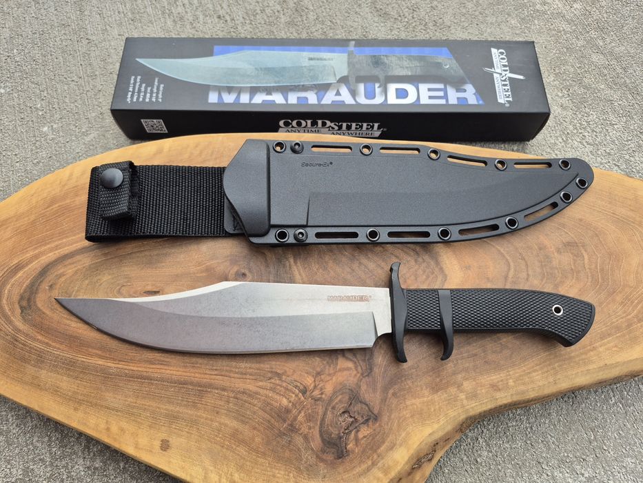 Боен нож COLD STEEL MARAUDER с тактическа кания Kray-Ex