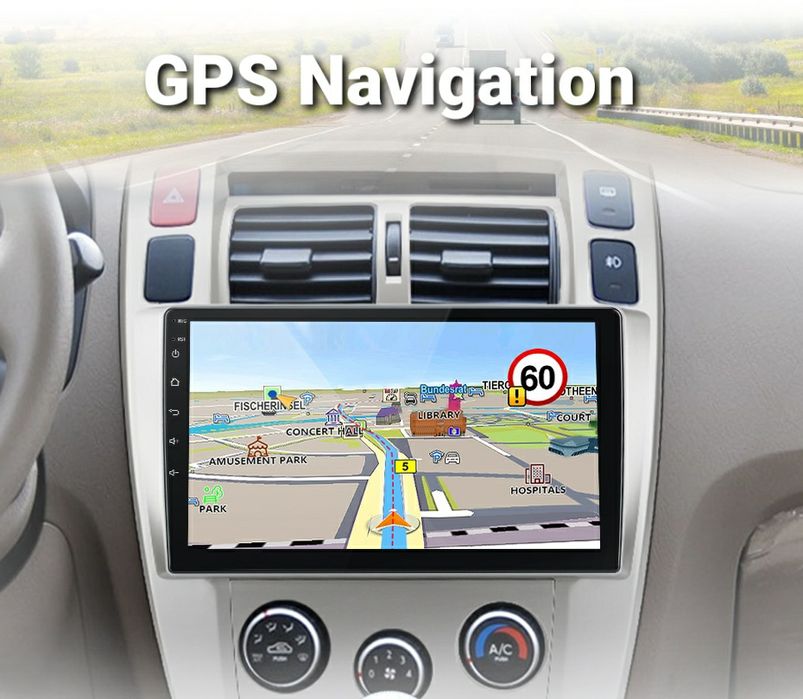 Navigatie Android dedicat Hyundai Tucson (2006-2013)