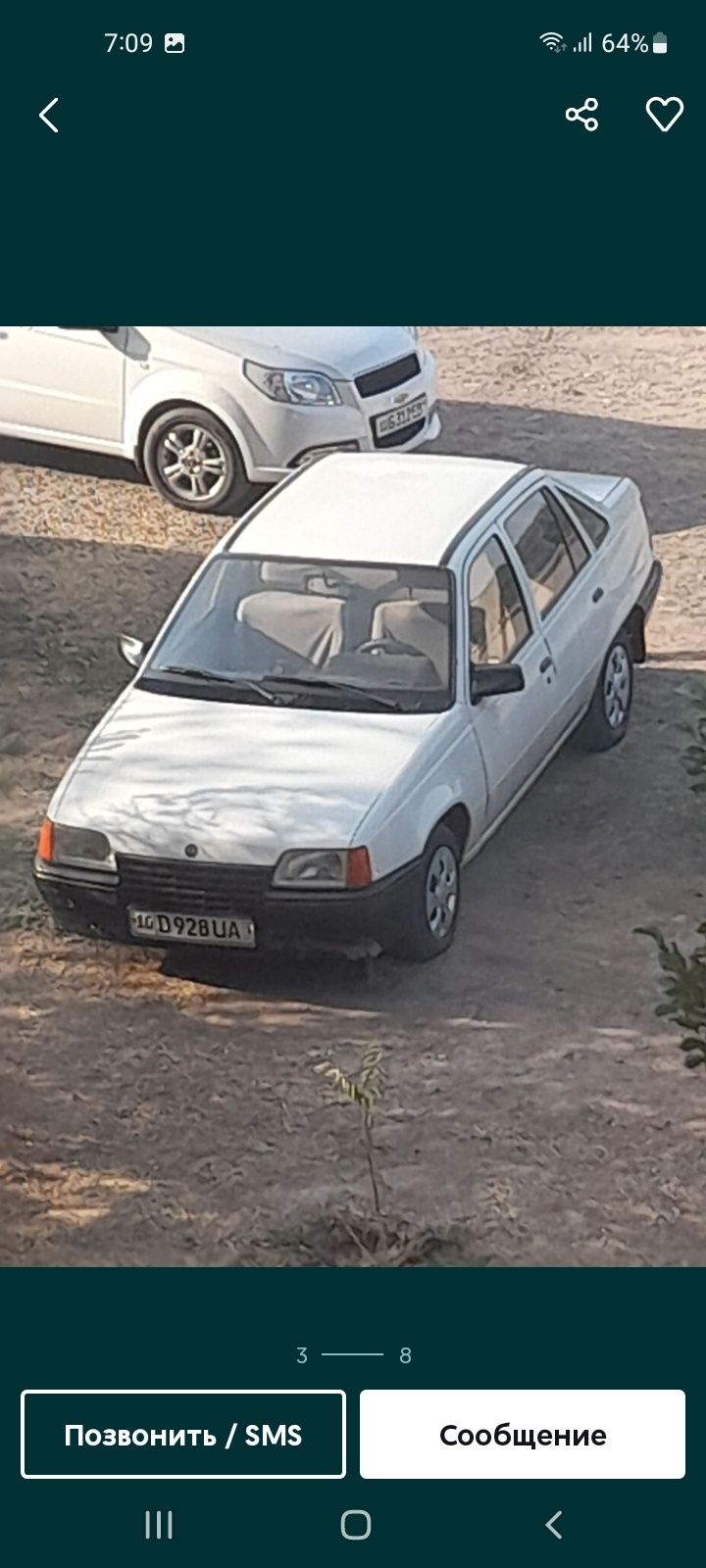 Srochna Opel kadett (nexya) sotiladi