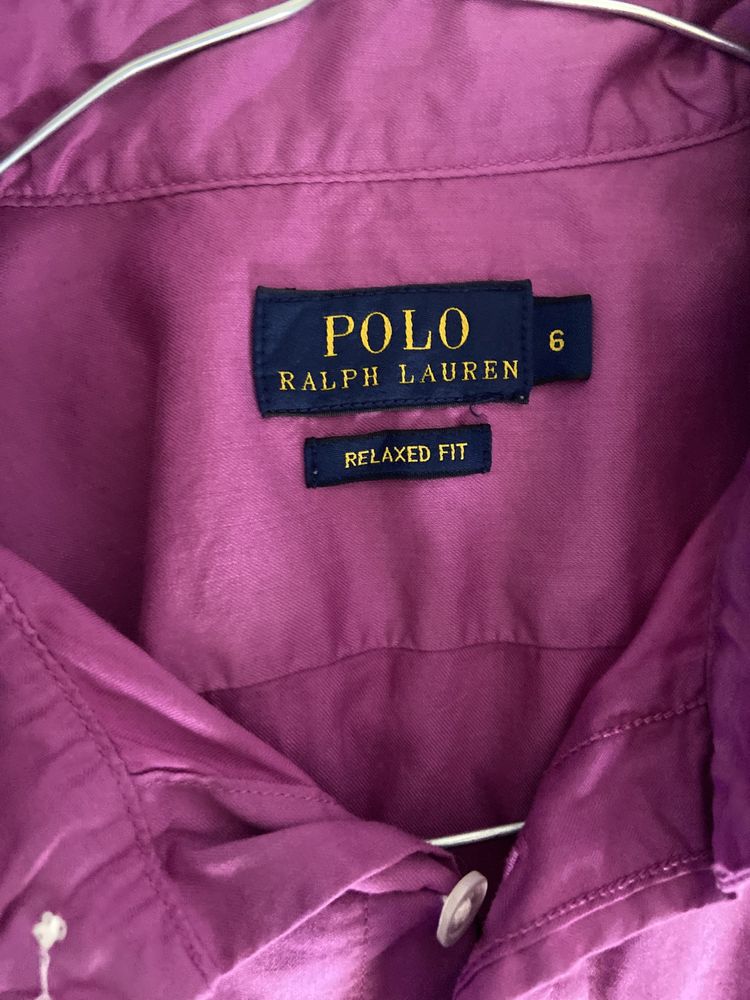 Лилава риза Ralph Lauren, размер 6