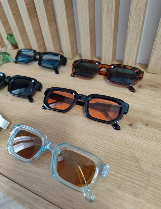Ochelari soare transparenti la moda