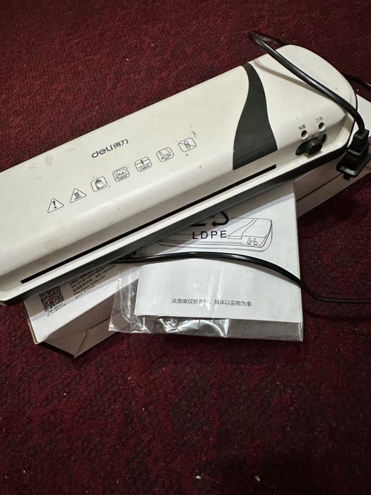 Lominator apparat, lominatsiya qilish uchun. Kafolat bilan