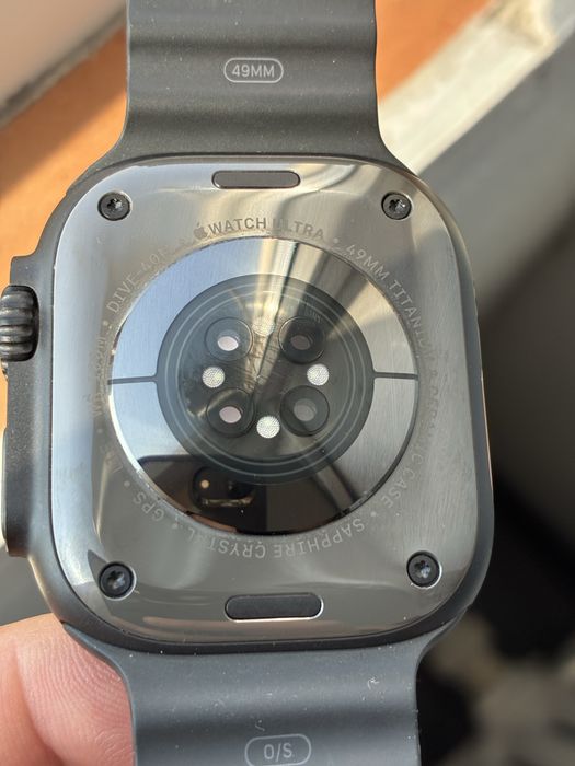 Apple Watch Ultra 2 2024,Black Titanium 49mm, Black Ocean Band ca Nou