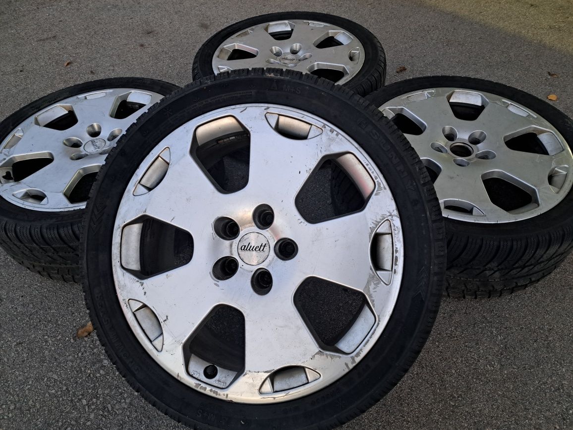 5х112/18 с гуми Ауди VW Шкода Сеат Мерцедес 5x112/18 Mercedes Audi