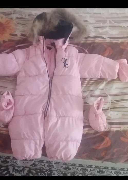 Комбинезон до полтора годика зима