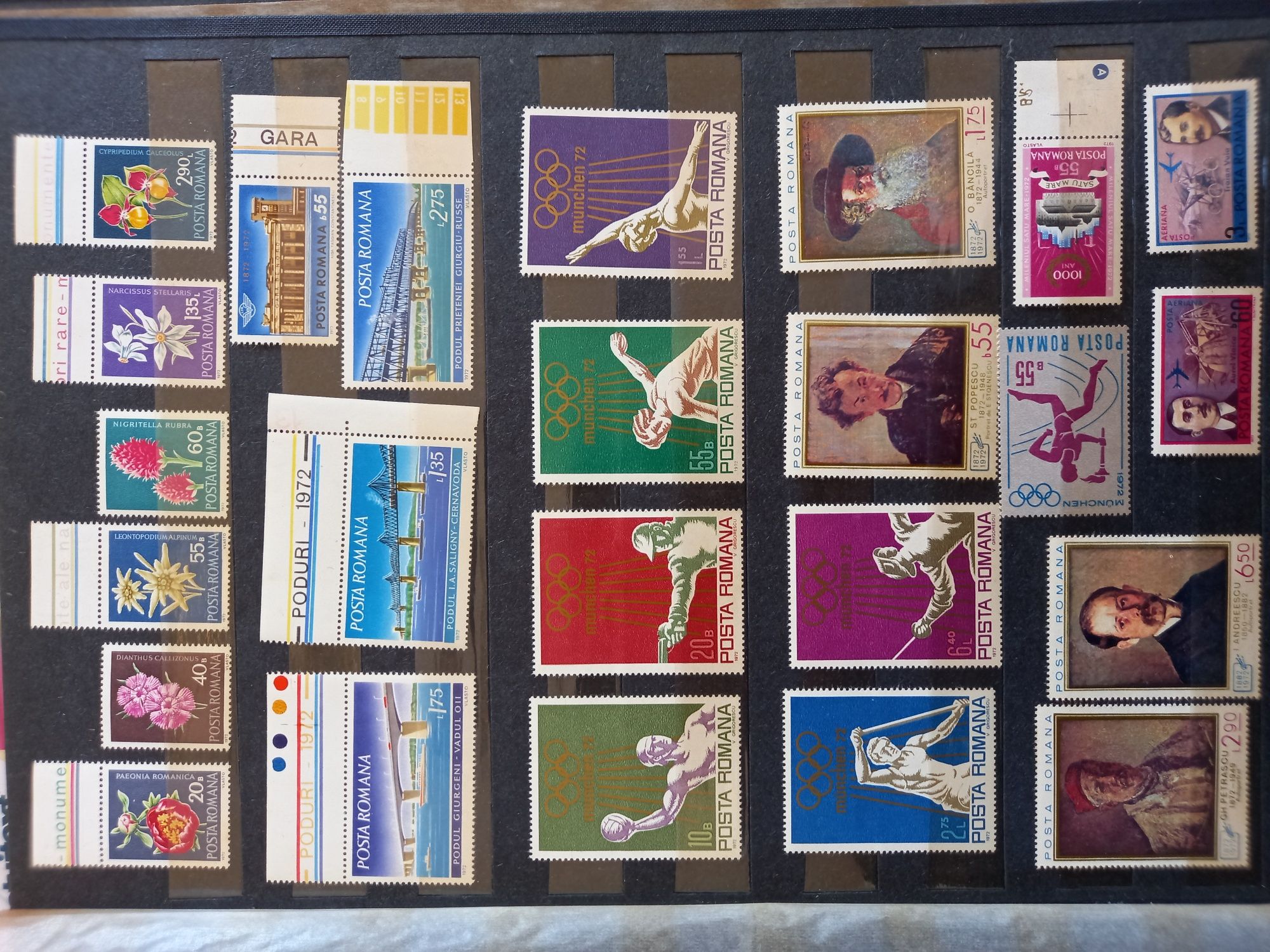 Clasor cu timbre România 1967-1974