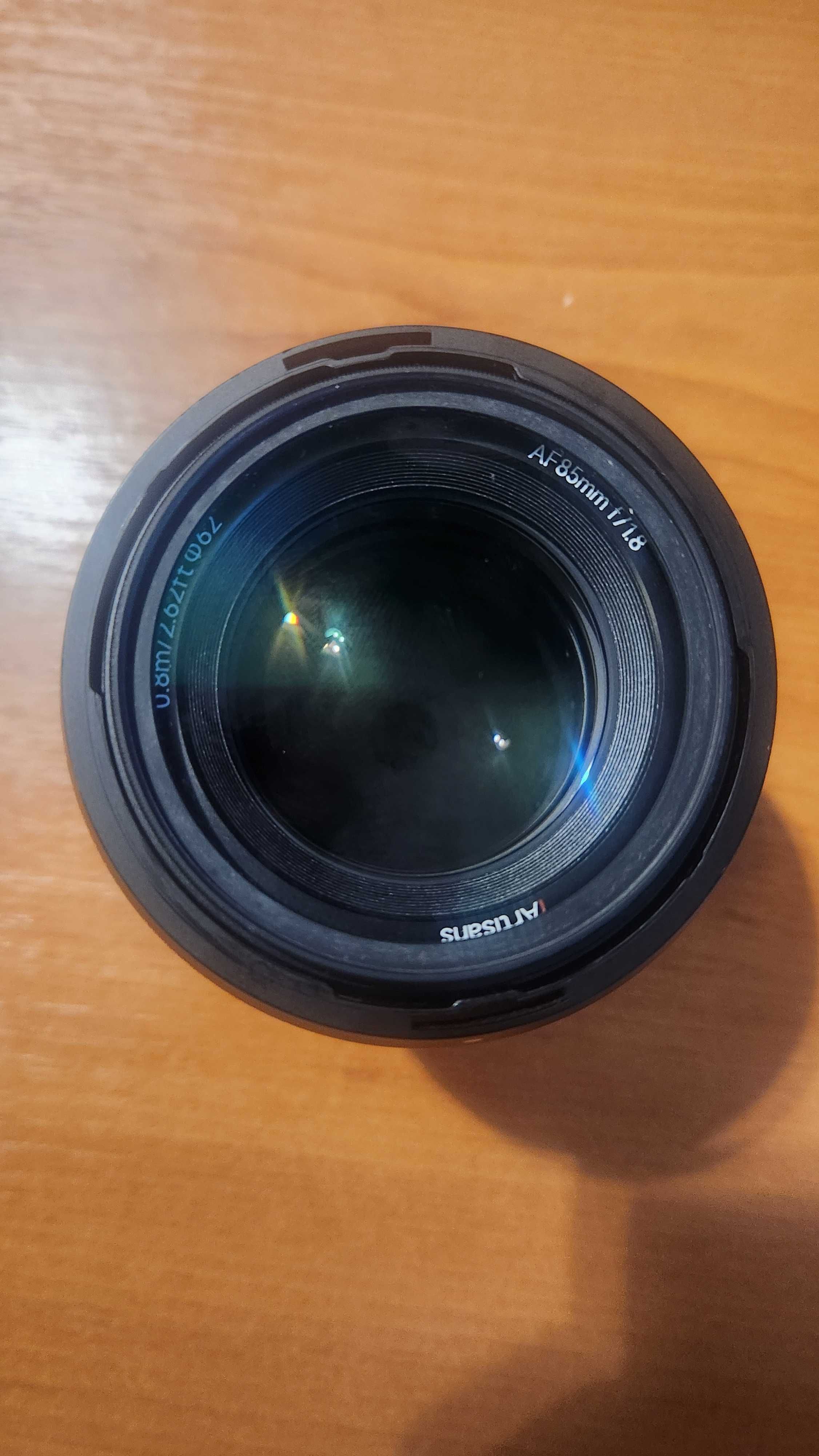Obiectiv 7Artisans 85mm f/1.8 Sony FE in GARANTIE