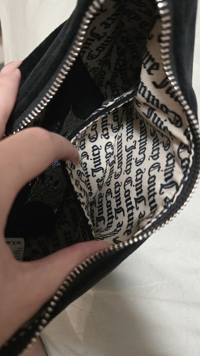 Велурена чанта Juicy Couture