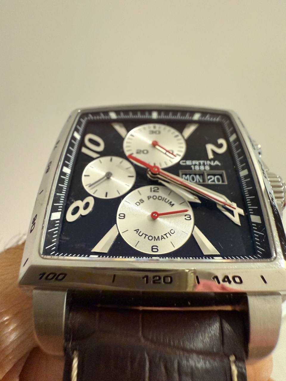 Certina DS Podium Square Chrono Механика Оригинал