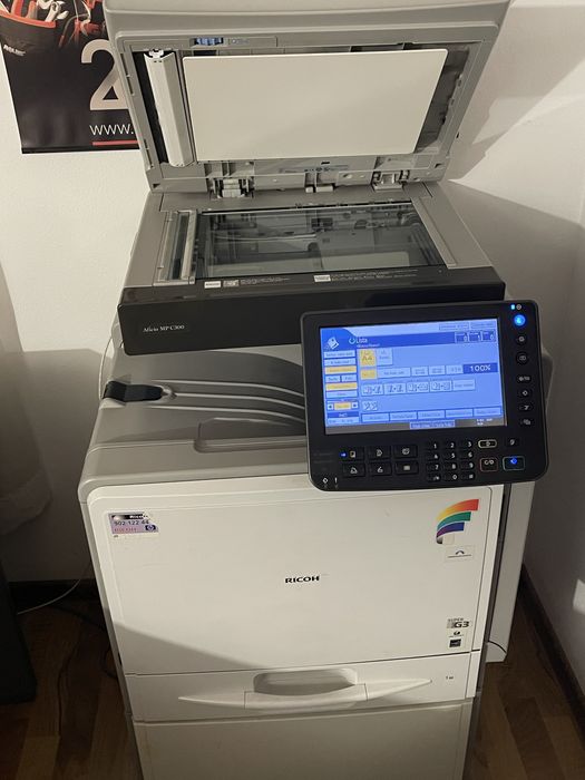 Copiator XEROX Imprimanta RICOH multifunctionala FAX stare impecabila