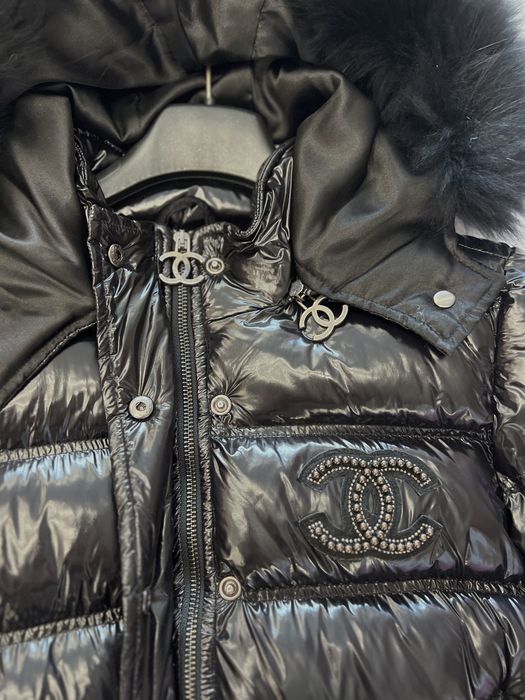 Зимно яке Chanel с естествен косъм!