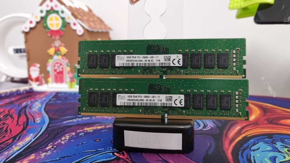 Kit memorii RAM PC 32Gb DDR4 2666Mhz(2x16Gb) Hynix Dual Channel