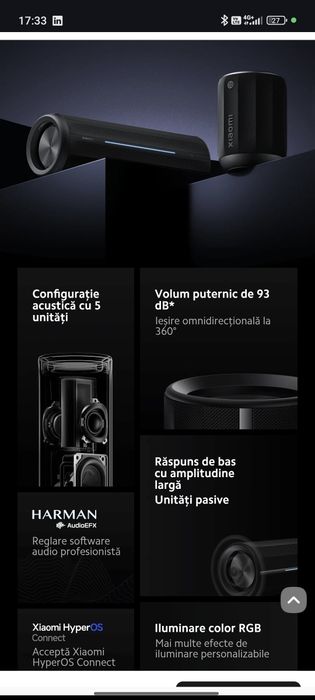 Xiaomi Bluetooth Speaker - boxa portabila