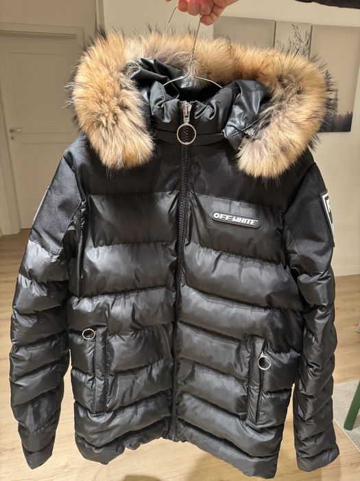 Geaca Iarna Off White