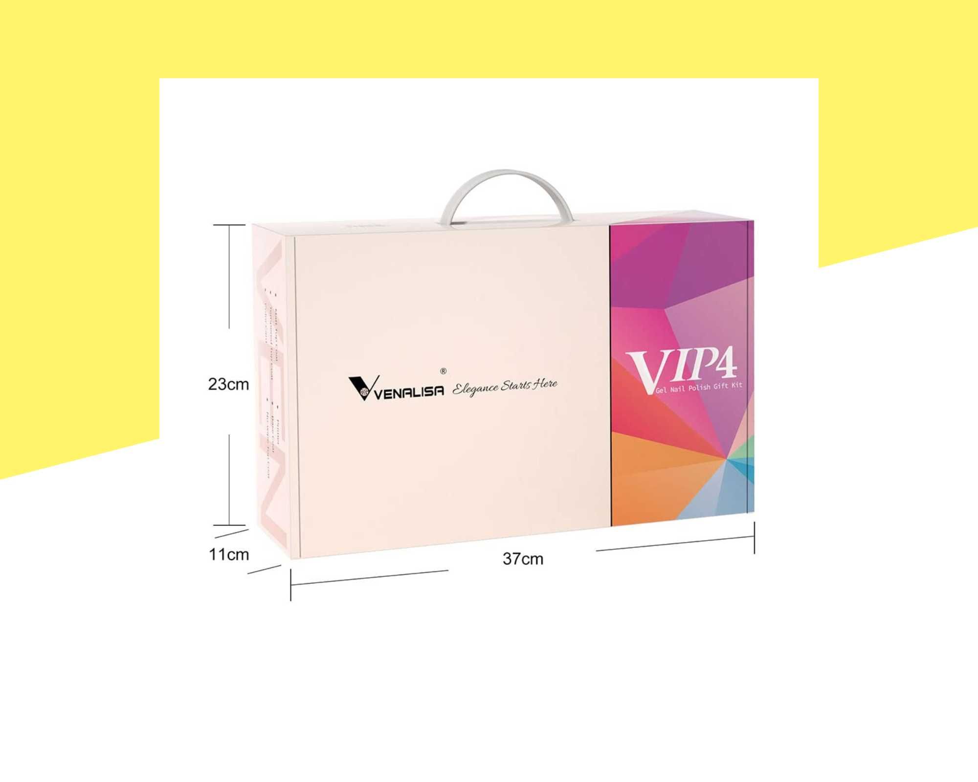 Комплект VIP4 Hema Free гел лакове VENALISA – 60 + 5 и мострена книга