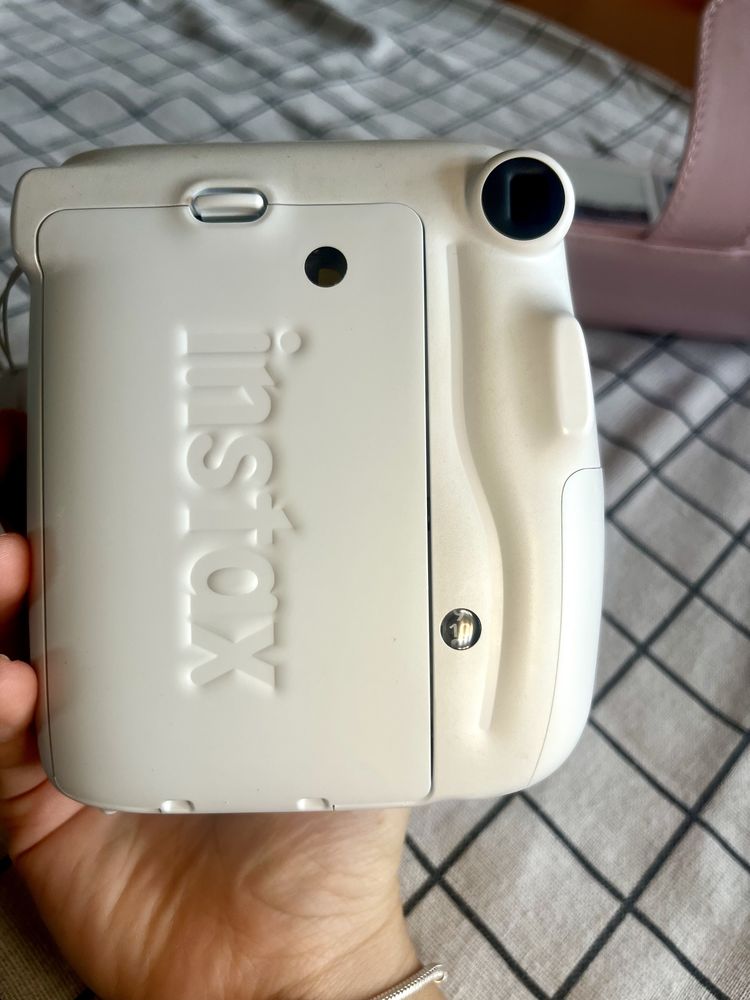 Fujifilm Instax Mini 12 Instant Film Camera, Clay White