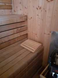 Сауна (само дървеният материал за седалките)