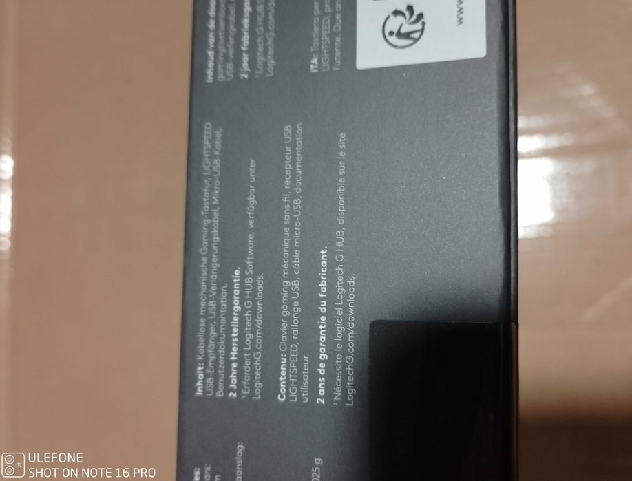 Tastatura gaming mecanica Logitech G915 GL Clicky NOUA