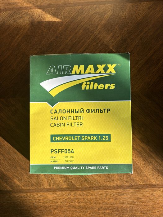 Салонный фильтр AirMaxx новый для Spark/Ravon R2 PSSF054 Шымкент