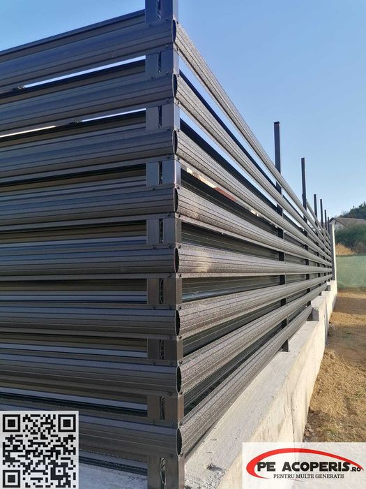 Sipca metalica pentru gard si porti, montaj rapid, posibil si in Rate