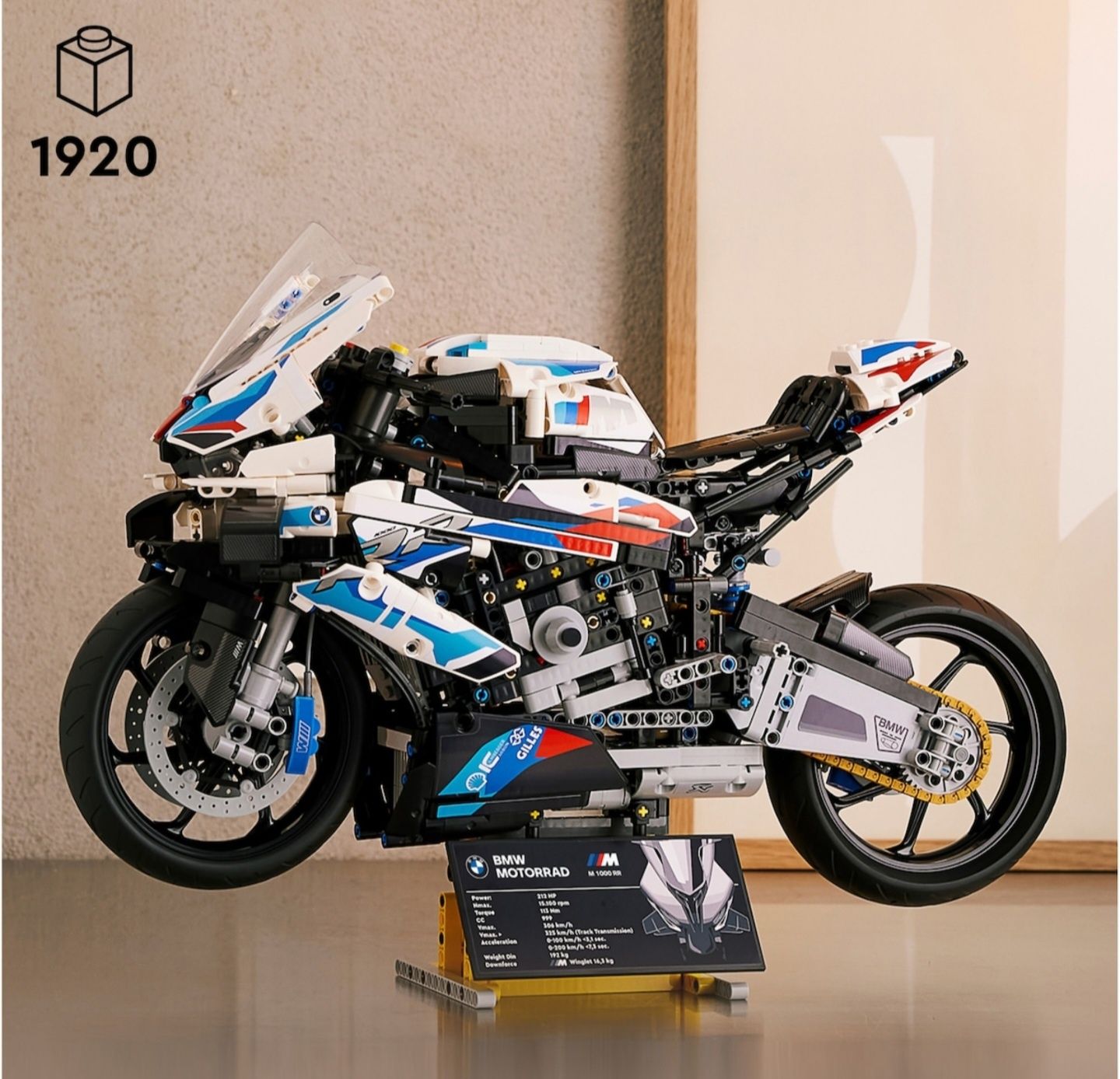 Set tip LEGO Technic BMW M 1000 RR 42130, 1920 piese NOU