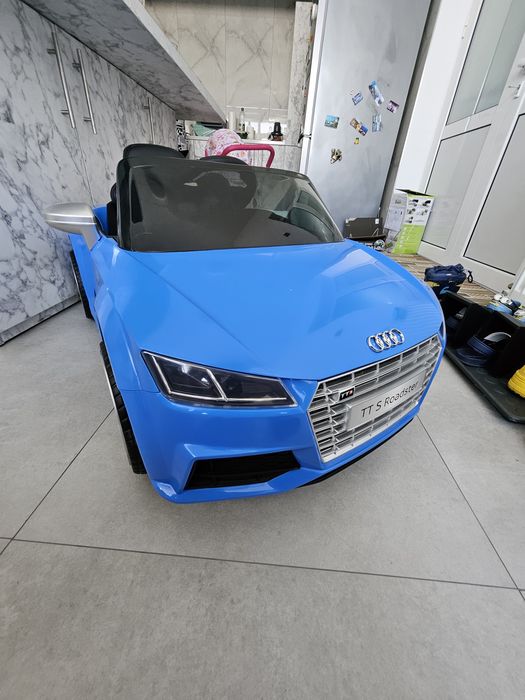 Vand masinuta 12v noua Audi TTS albastra