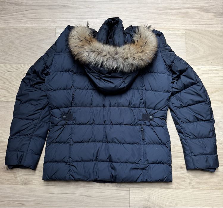 Пухено яке Bogner с яка от естествен косъм