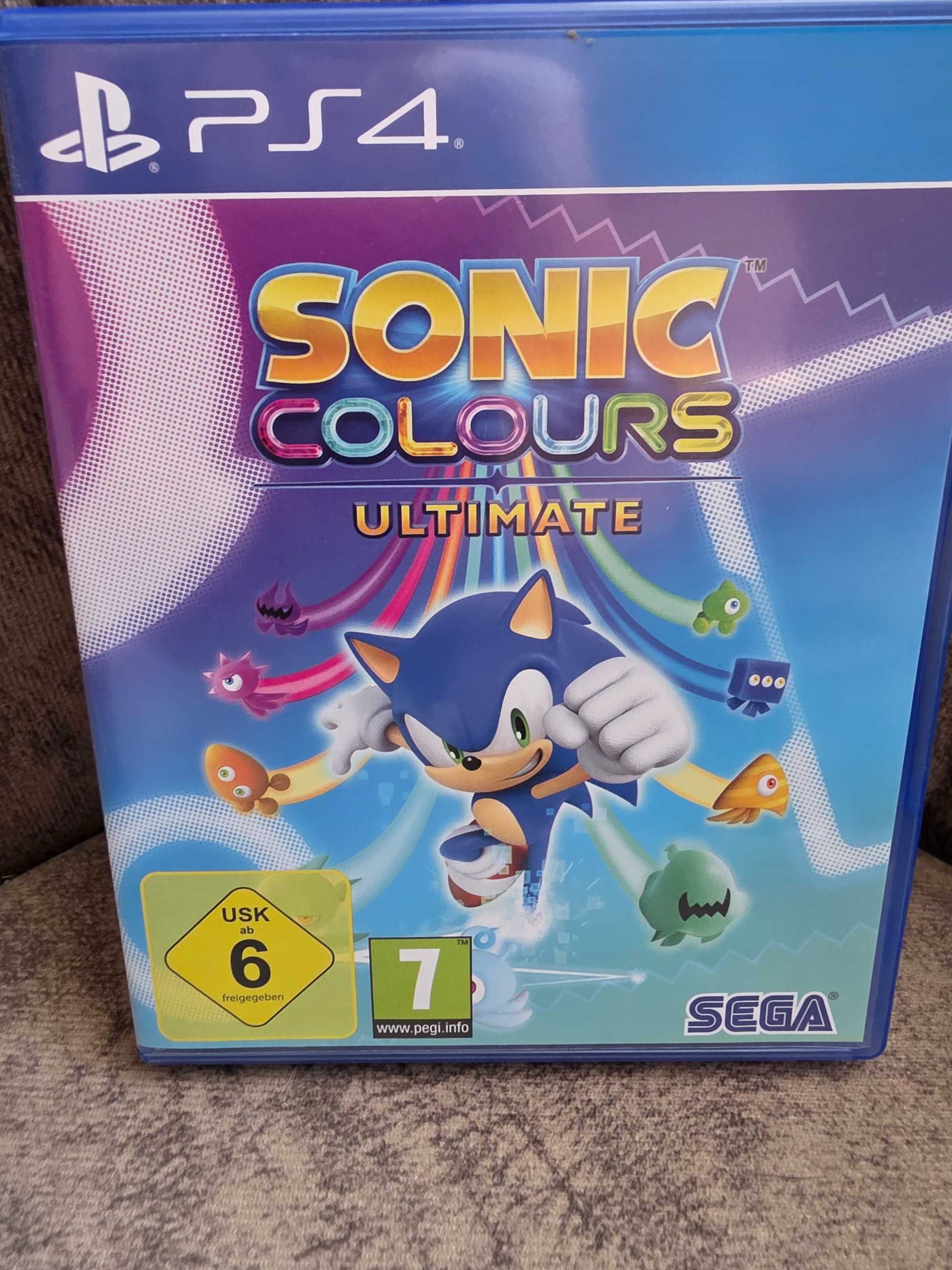 Игра Sonic Colours Ultimate  PS4