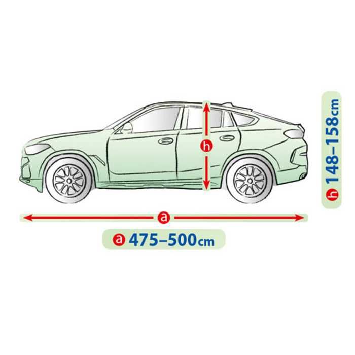 Брезент KEGEL Mobile Garage, Покривало За Джип, SUV, XL, 500x158 см