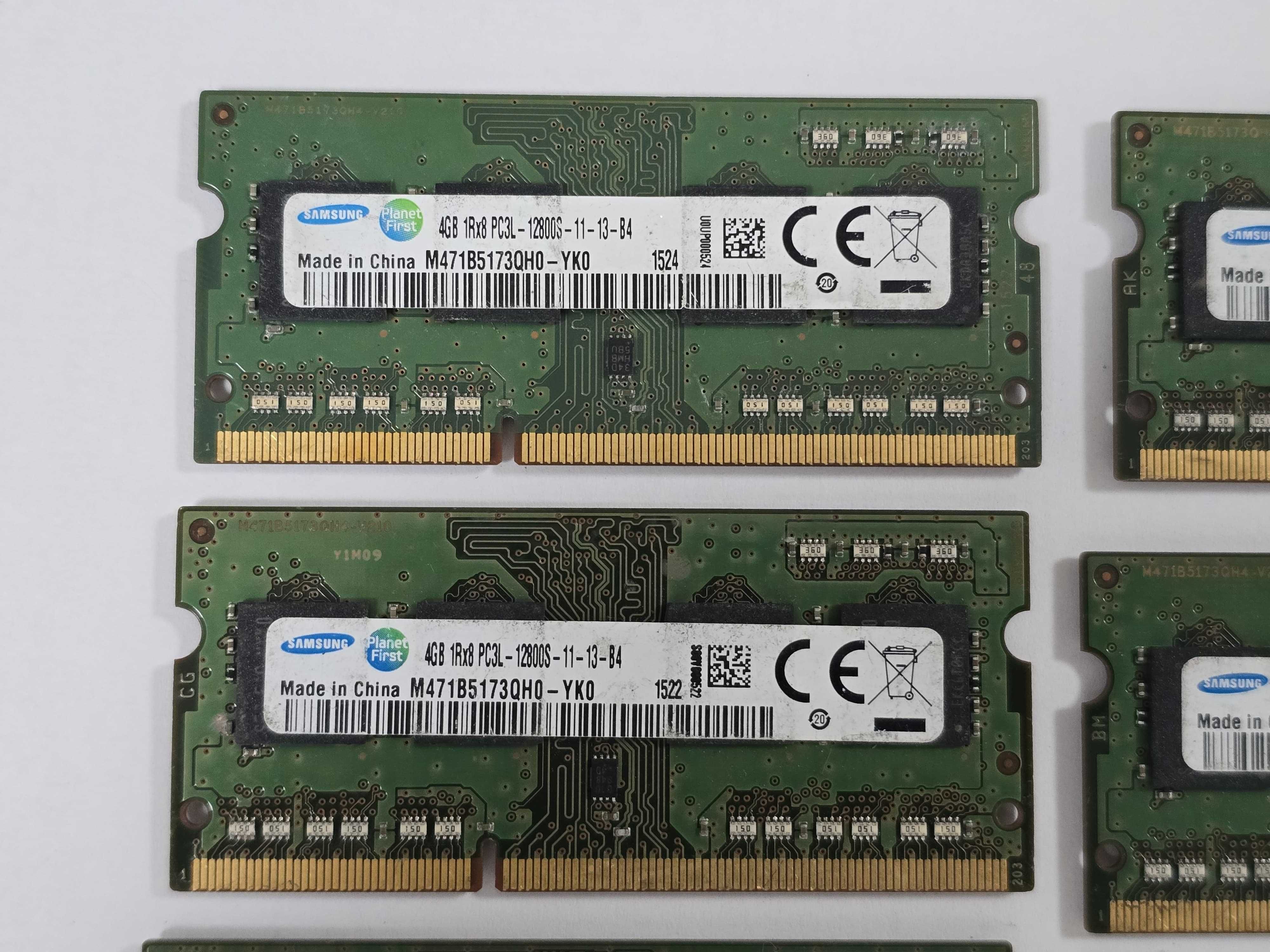 Memorie RAM laptop Samsung 4GB DDR3-1600MHz CL11 1.35V Low Voltage