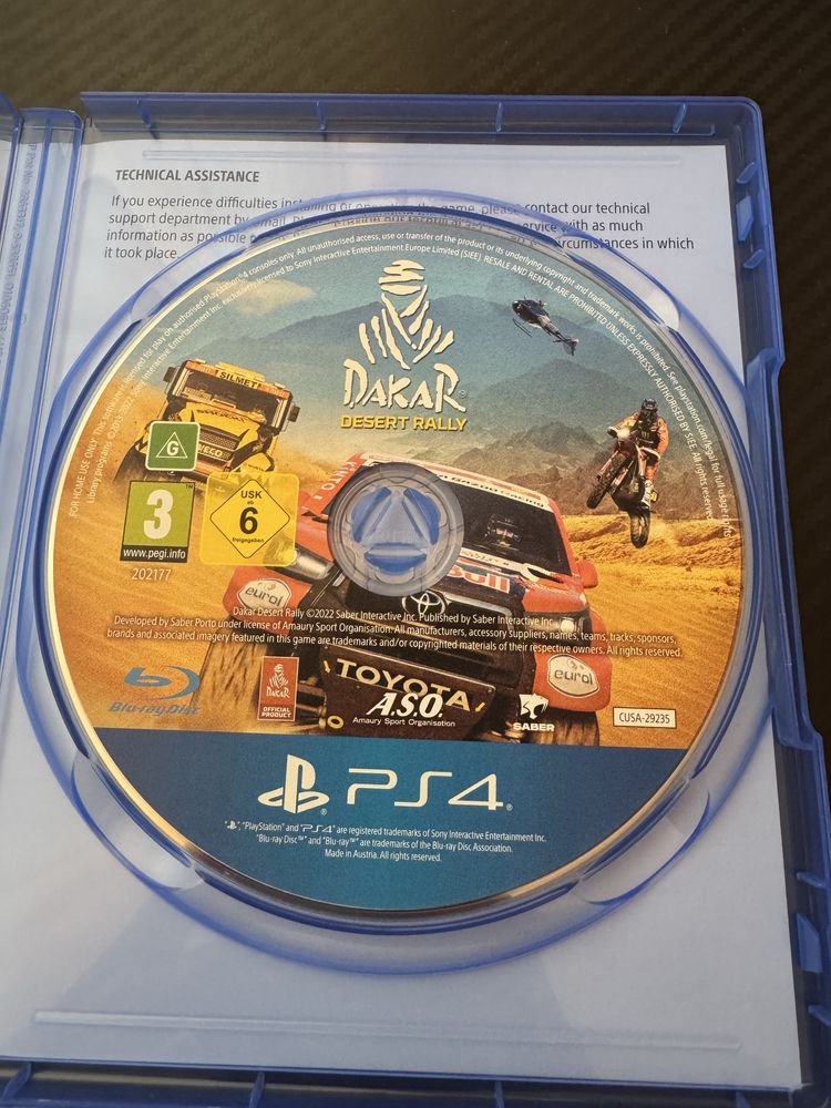 Dakar Desert Rally (PS4) и PS5
