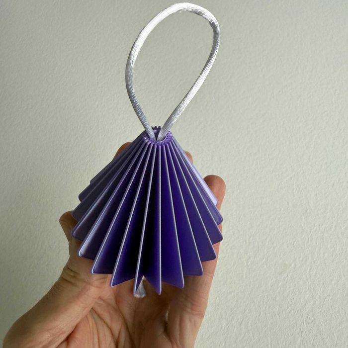 Midnight Plum | Set 4 buc ornamente de Crăciun | print 3D