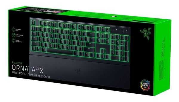 [НОВАЯ] Игровая клавиатура Razer Ornata V3 X - Russian Layout