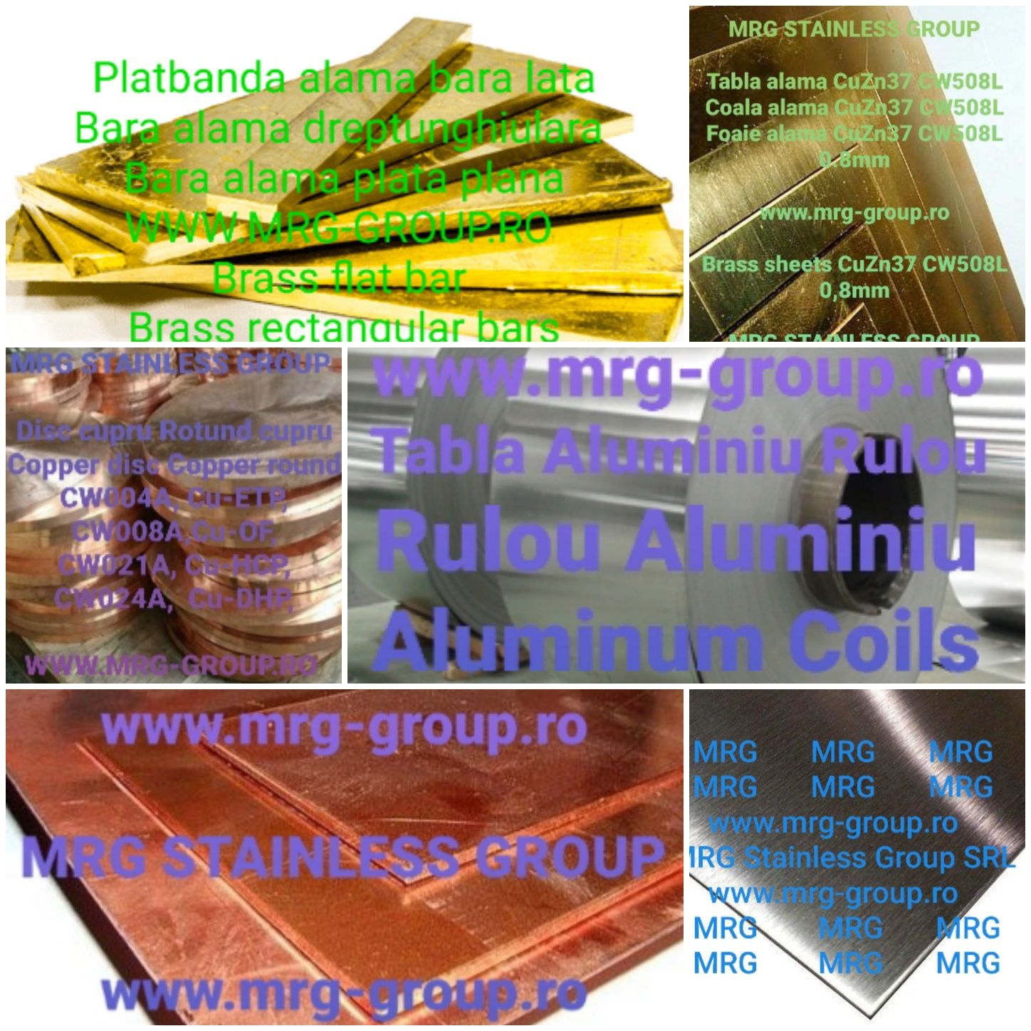 Tabla aluminiu lisa 0.4mm coala alama cupru foaie bronz inox zinc