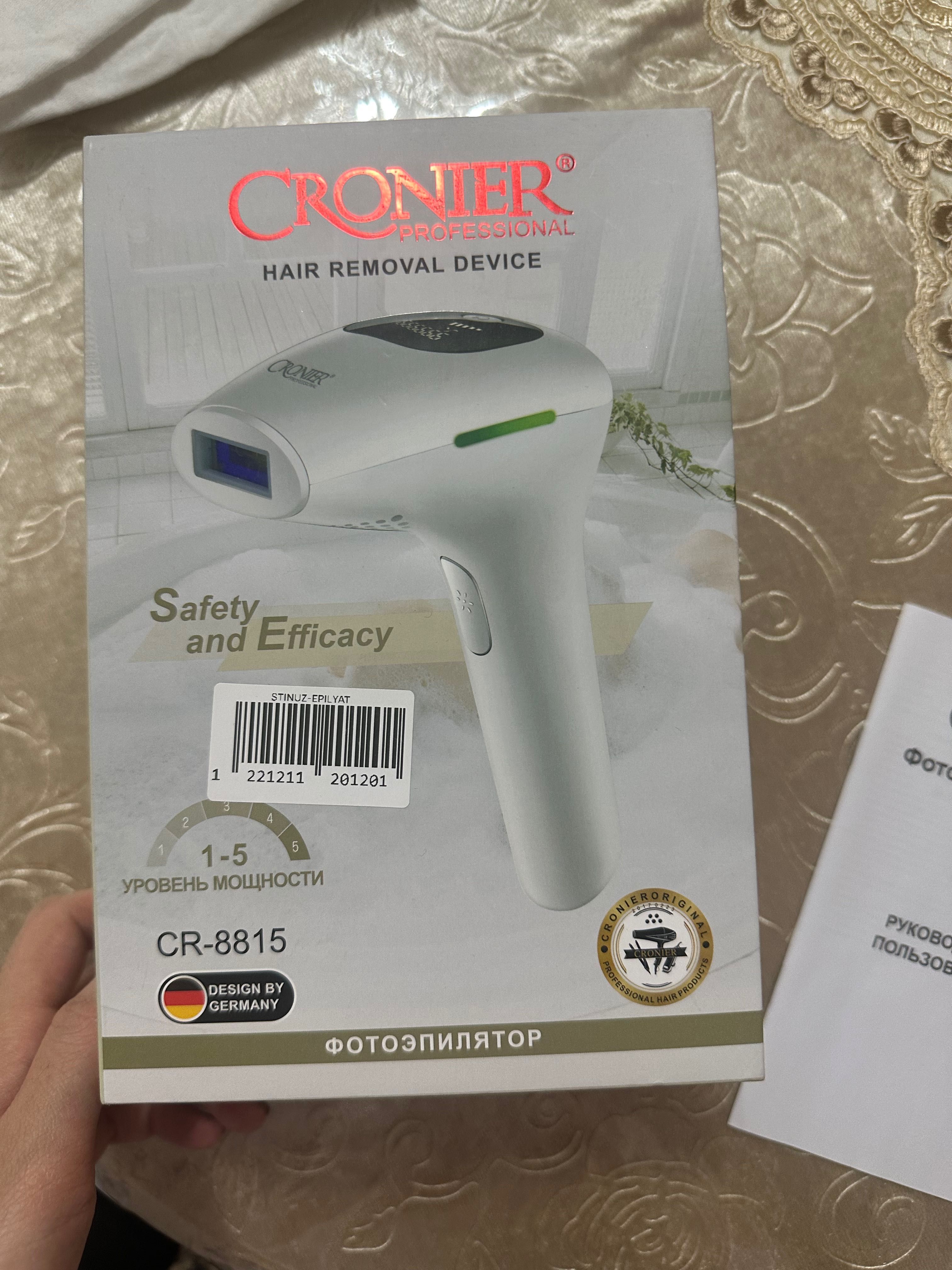 fotoepilyator  cronier