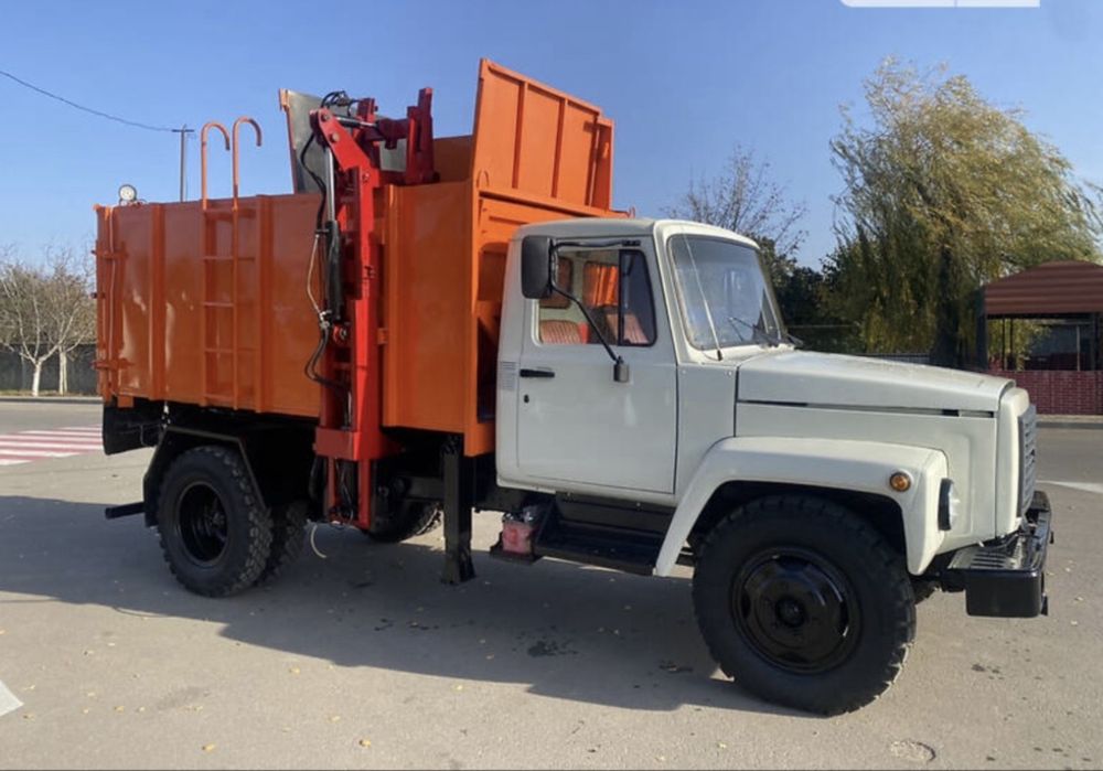 Мусоровоз вывоз мусора