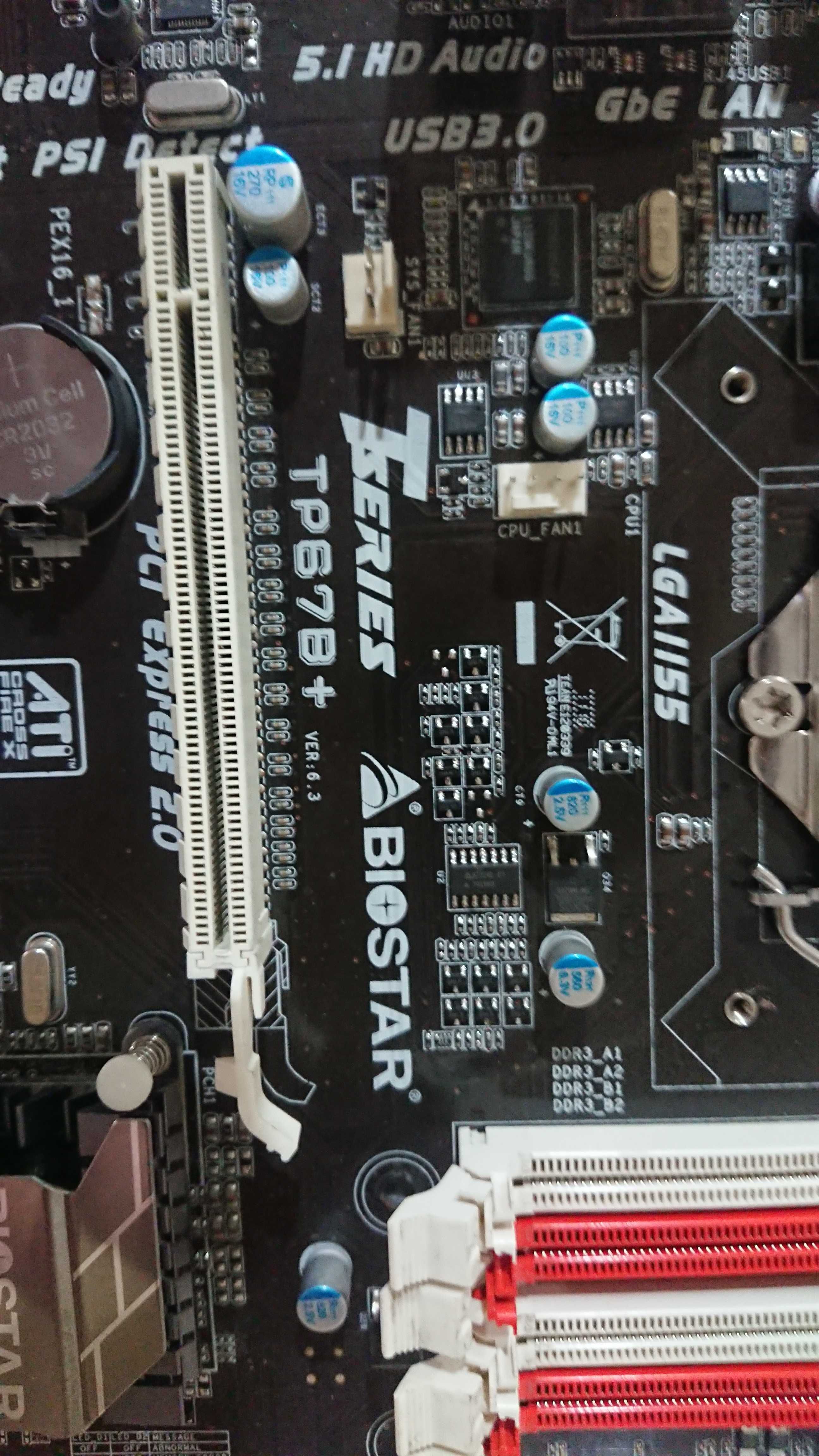 Материнская плата Biostar TP67B+